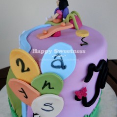 Tarta Dora la exploradora, Tarta fondant, tarta cumpleaños, tarta divertida, tarta infantil, tarta dora la exploradora, tarta globos, tarta tobogan