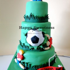 Tarta futbol, Tarta fondant, tarta cumpleaños, tarta divertida, tarta futbol, tarta pelota, tarta futbolistas