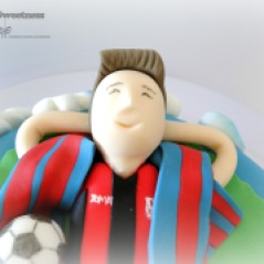 futbol cake, fondant, pasteleria creativa, ball,